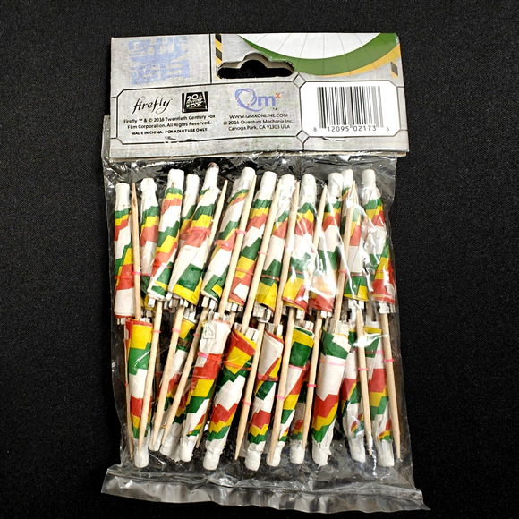 Firefly Serenity KAYLEE´s Parasols 29 Piece Drinks Cocktails 2016 New - Picture 4 of 5